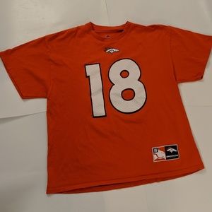 Denver Broncos #18 Peyton Manning T Shirt Size 2XL
